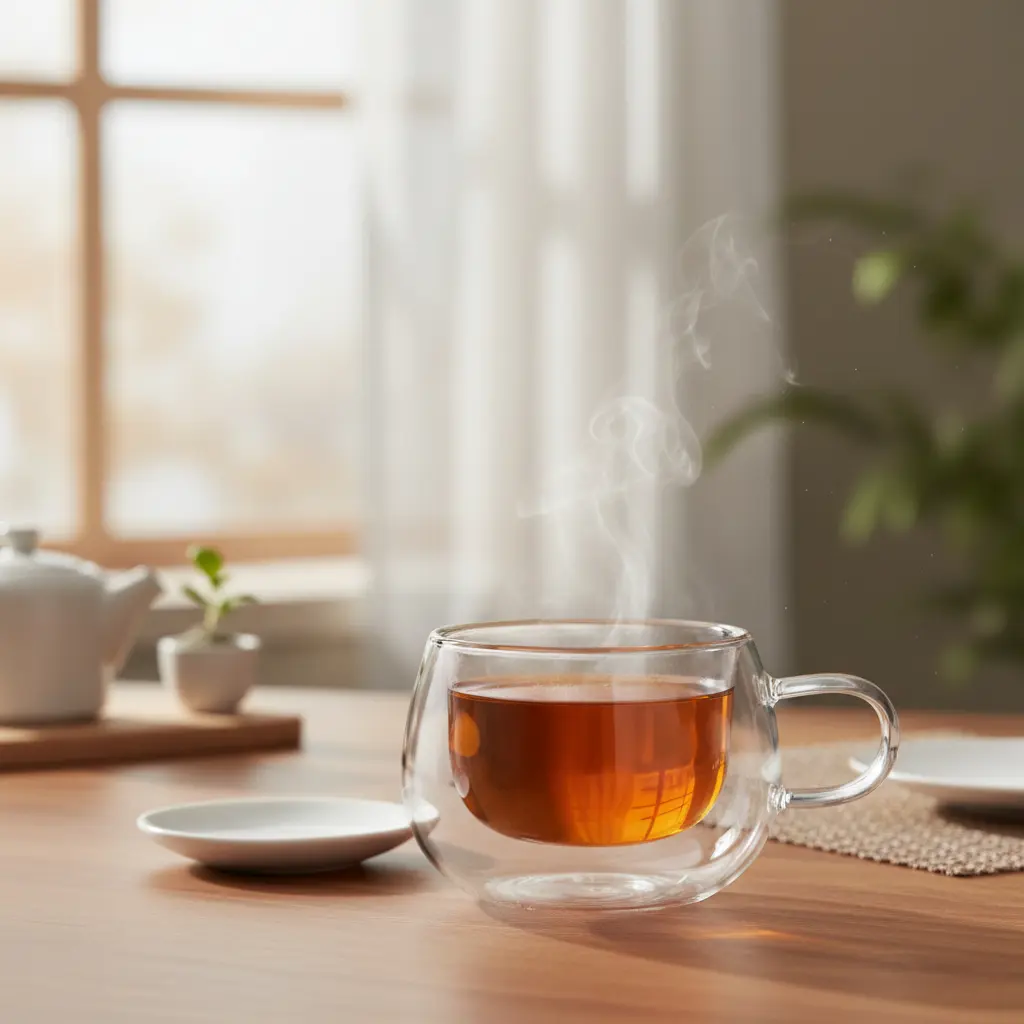 Taza Doble Vidrio De Te 220 Ml - BOX DE 2 UNIDADES